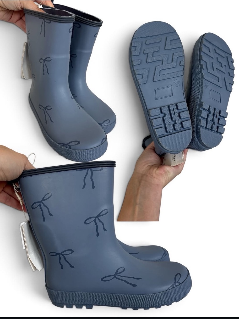 Zara Kids Waterproof Rain Boots